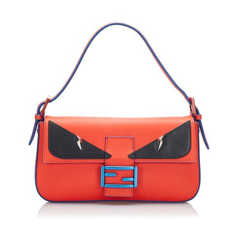 fendi monster baguette bag|Fendi monster crossbody bag.